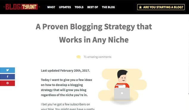 Guest blogging strategy examples and tips