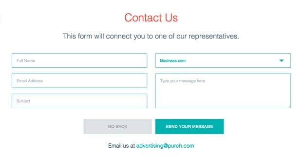 Business.com website guest post submission page