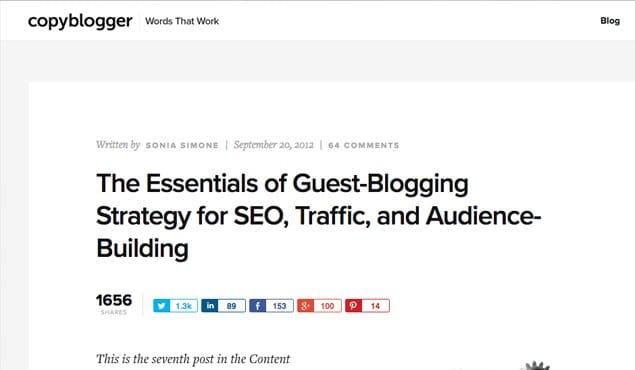 Guest blogging strategy examples and tips