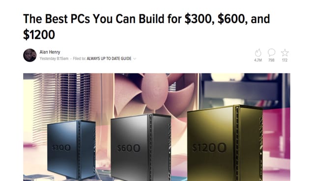 Example Lifehacker Guide