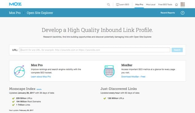 Blog analytics dashboard showing traffic metrics