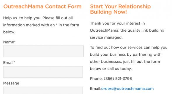 OutreachMama link building service review logo