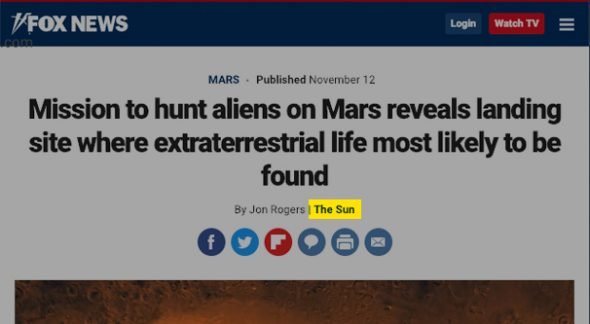 Fox News website guest post submission page