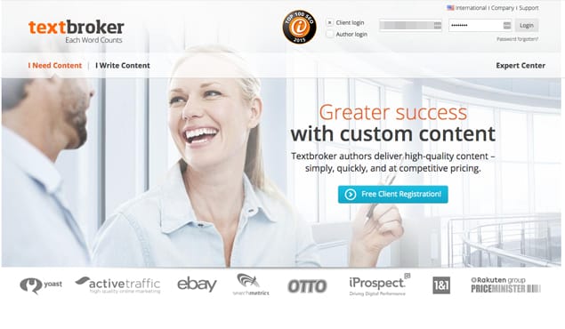 Person writing guest post articles online
