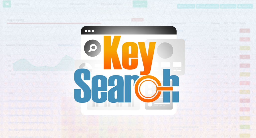 KeySearch keyword research tool interface screenshot