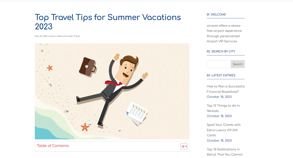 Refreshing old seasonal blog post content