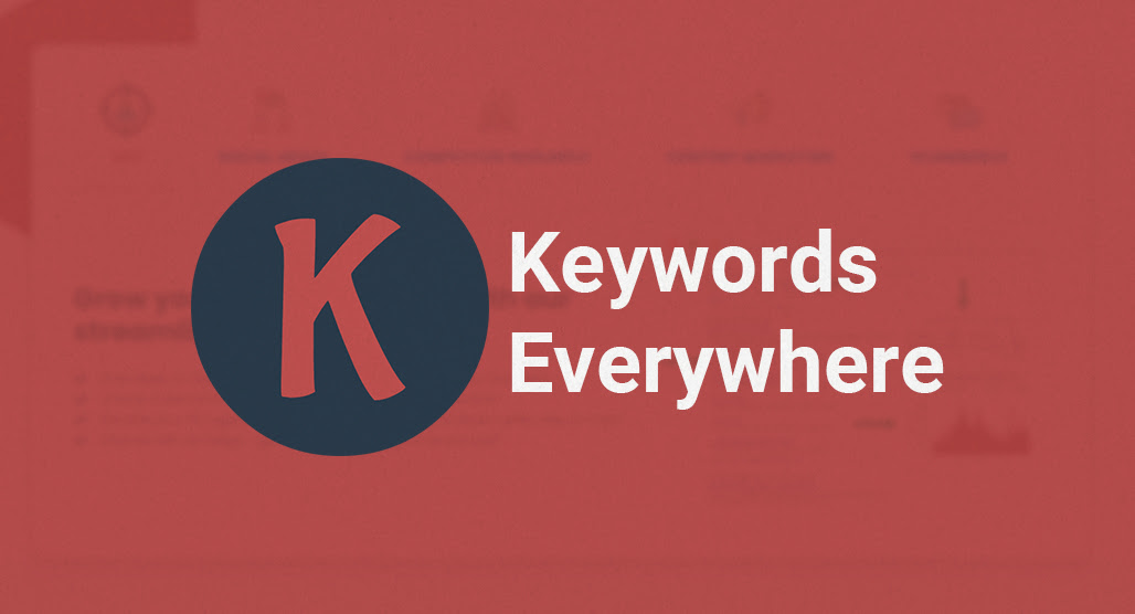 Keywords Everywhere browser extension interface screenshot