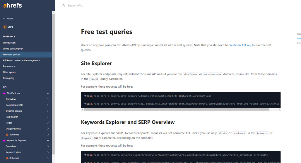 Ahrefs API pricing plans and costs