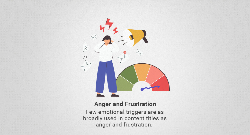 Marketer analyzing emotional trigger strategies chart