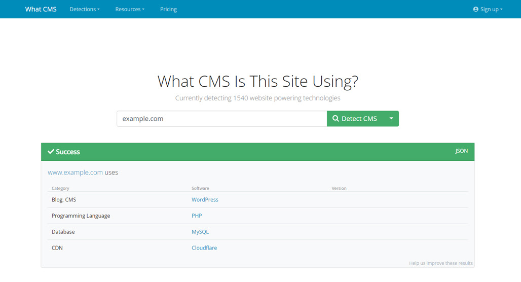 Person digging through website directory structure