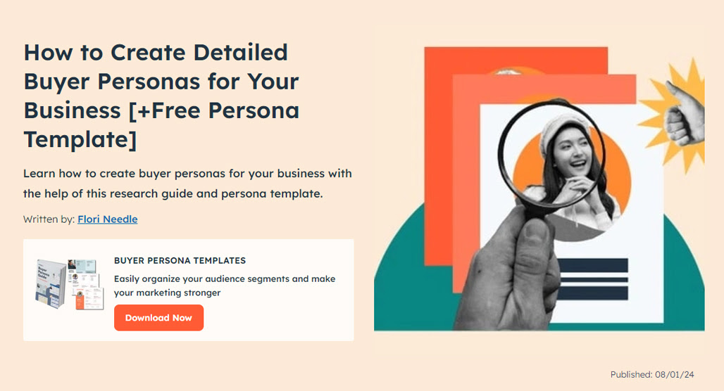 Person writing engaging blog content thoughtfully