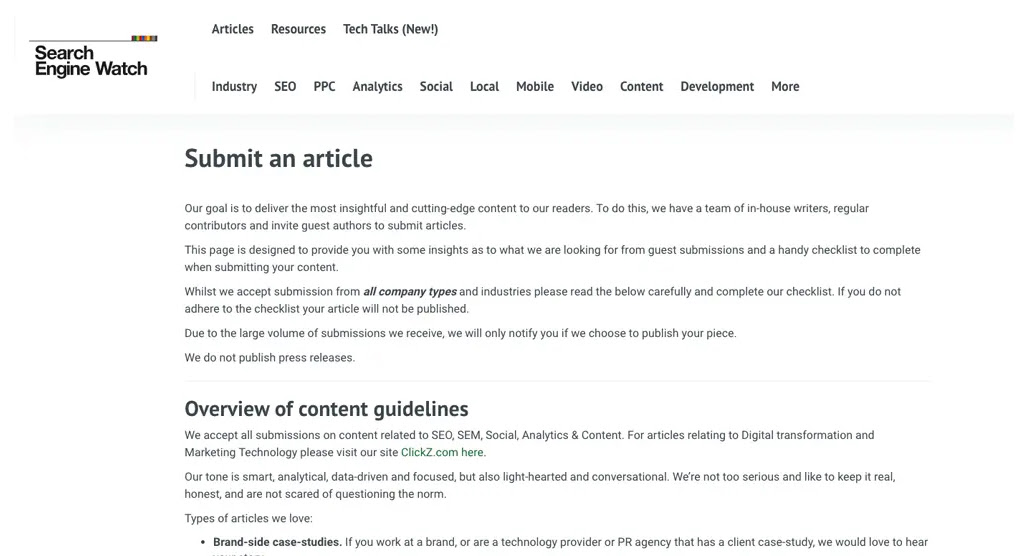 Person writing a guest blog post