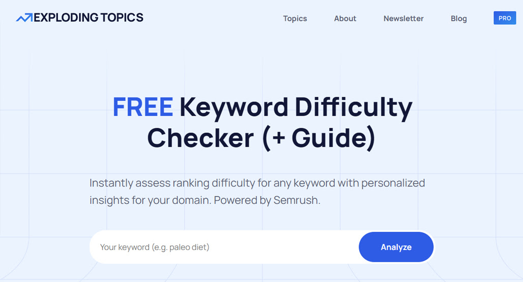 Keyword difficulty score comparison across SEO tools