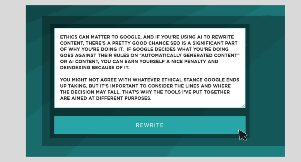 Person thinking about AI ethics concept