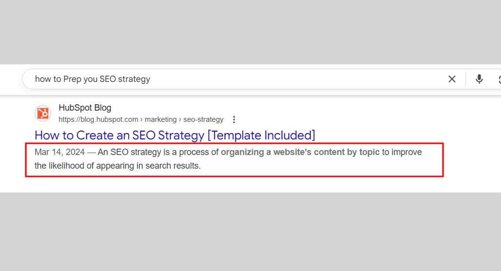 Partially visible keywords in SEO content