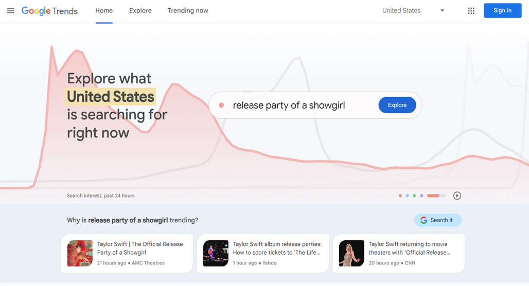 Content validation tools displayed on screen