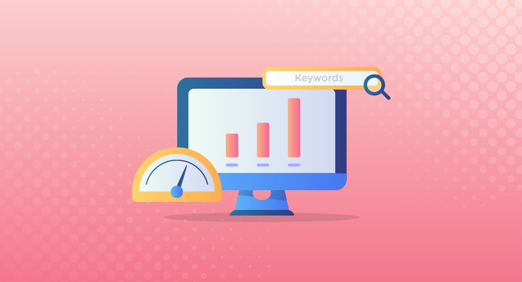 Search ranking growth chart over time