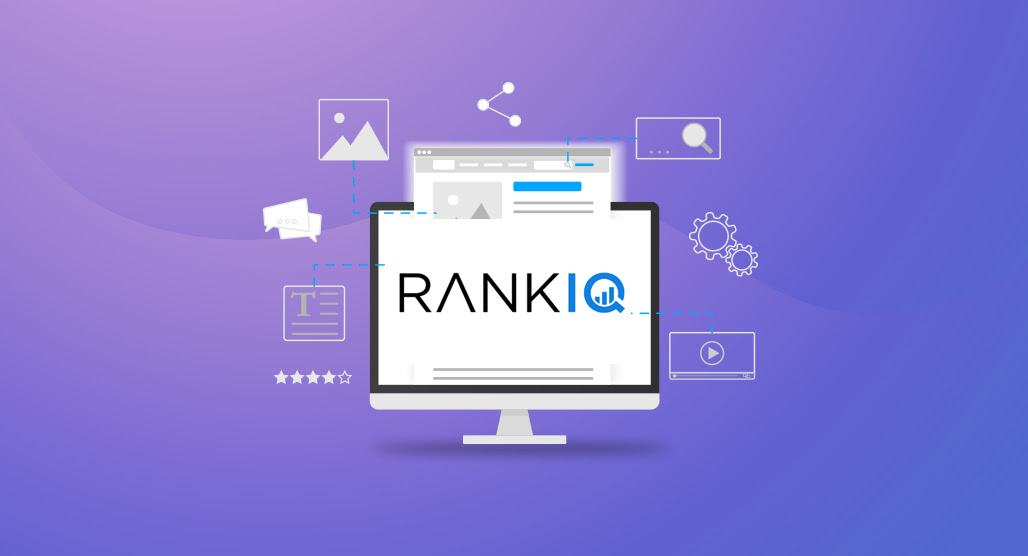 RankIQ keyword research dashboard interface screenshot