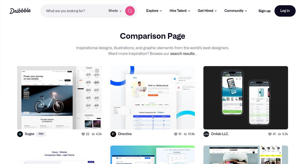 Comparison page implementation driving referral traffic growth