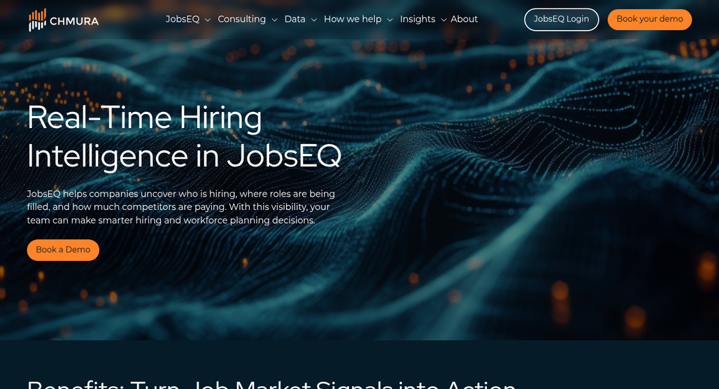 Job posting listing required skills and qualifications