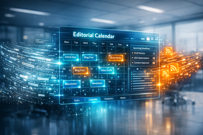 Regulatory updates transformed into content calendar